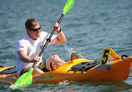 One way for boat dealers to engage younger buyers is to start them with kayaks and paddleboards.