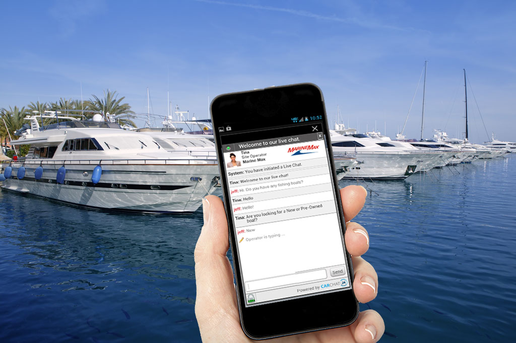 Mobile Traffic to Your Site at 50 or More? Get Chat and Sell More Boats!