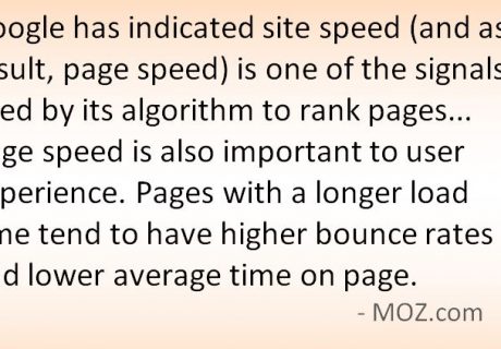 Slow loading code can hurt SEO