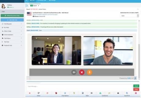 Video chat console