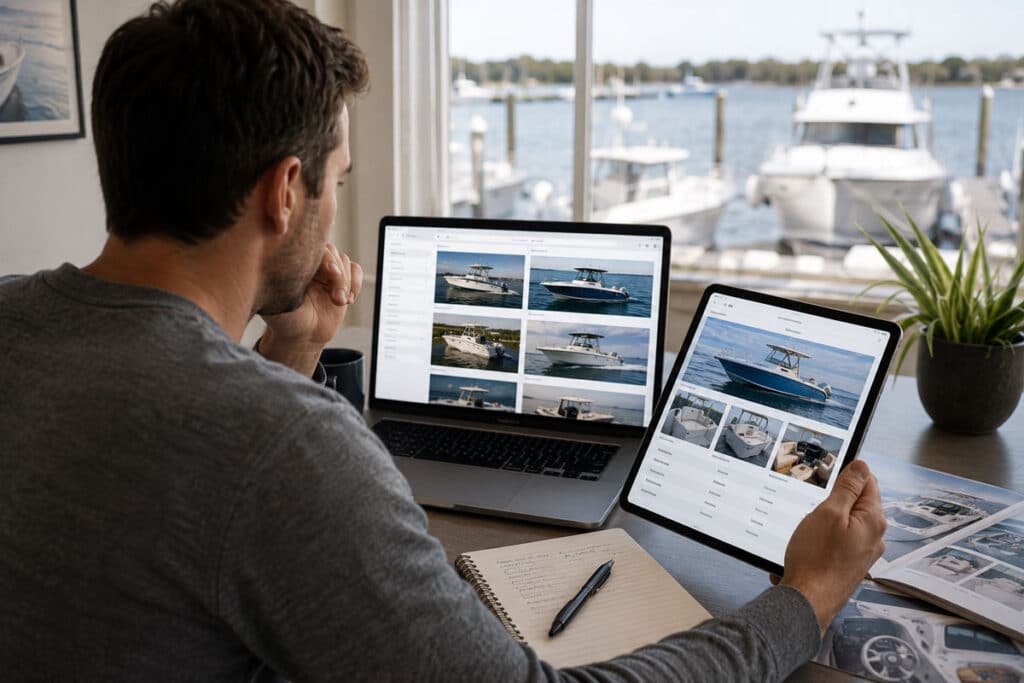Boat buyer research